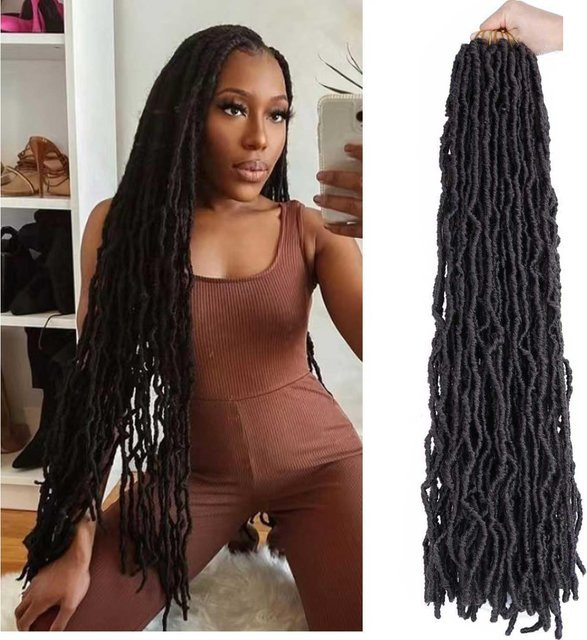 Faux Locs Häkelhaar Soft Locs für Damen - Bild 1