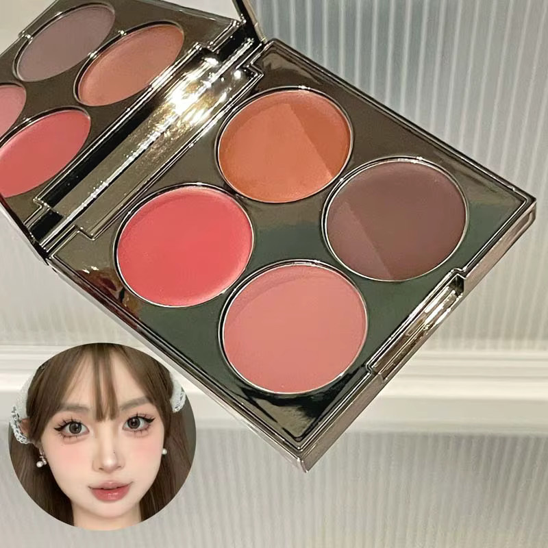 Herorange Rouge-Palette, 4 Farben, Matt, Nude - Bild 3