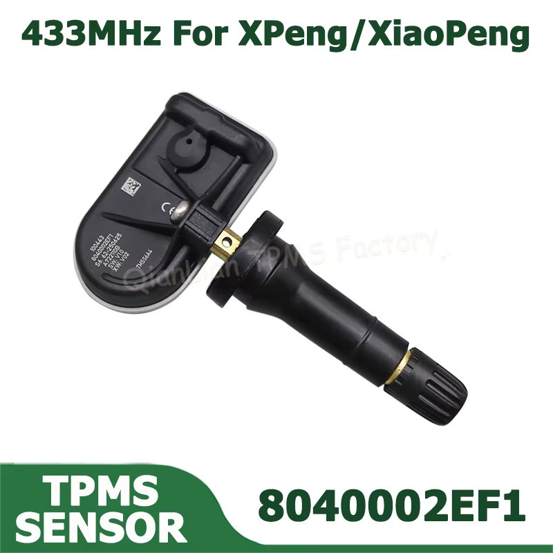4 Stück GANGLE Rad-Reifen-TPMS-Sensor-Ersatz für Xpeng G9 P7 X9 P5 G7 G3 G6 in Schwarz, 433MHz - Bild 2
