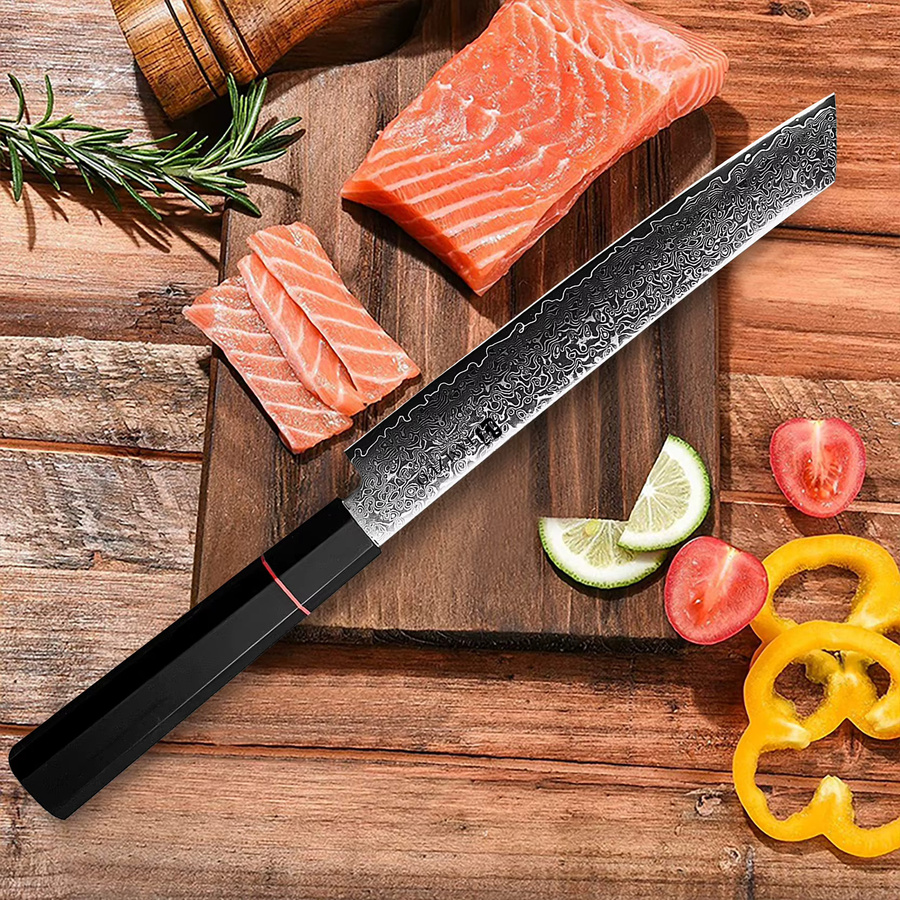 WXCOO Damaszener-Messer Professionelles Ausbeinmesser mit Box - Bild 4