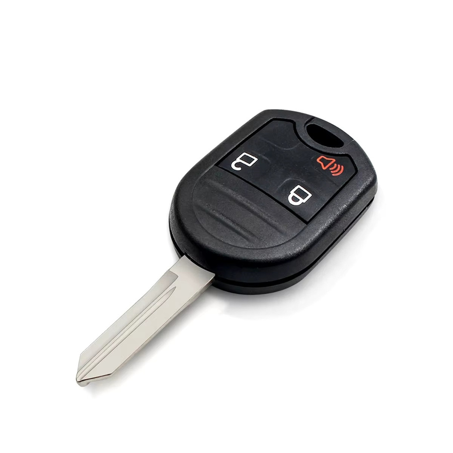 YIQIXIN Fernbedienung Auto Schlüssel für Ford Flex Explorer Taurus Fusion Mustang und Mazda Tribute, 315/433 MHz, 4D63 Chip 80 bits, CWTWB1U793 HU101/FO38 Klinge, Schwarz - Bild 2