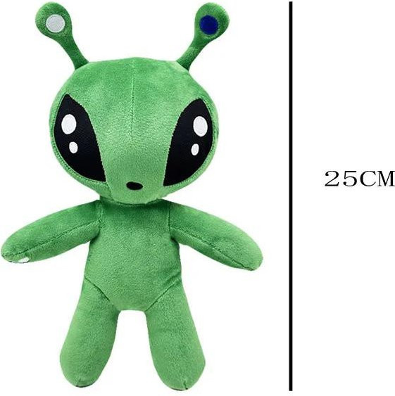 Grüner Alien Plüschtier, 25cm, ab 14 Jahren - Bild 1