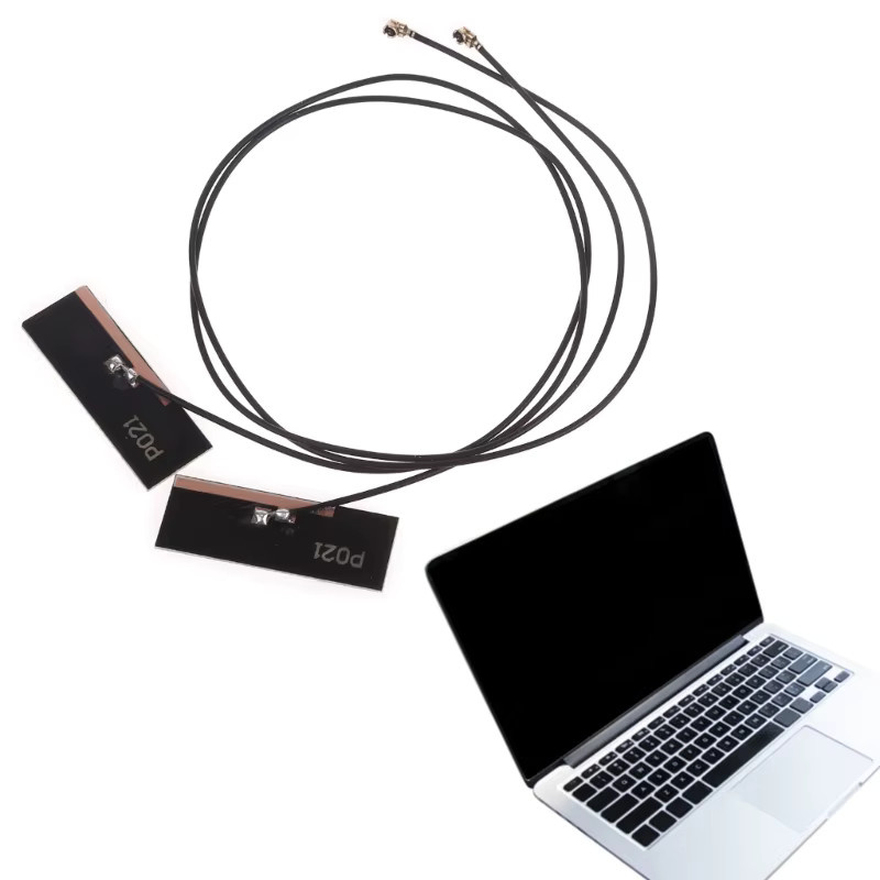 Yesido IPEX4 MHF4 Bluetooth und WLAN Antennenkabel für NGFF M.2 Module, Schwarz - Bild 2