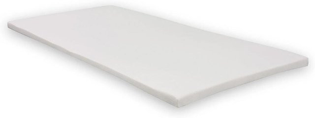 Concord Select Memory Vierjahreszeiten Viscoschaumtopper in Weiß, B/T/H: 90 x 200 x 4 cm - Bild 1