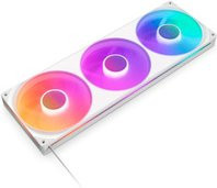 NZXT F420 RGB CORE Gehäuselüfter, Multicolor, Weiß - Bild 1