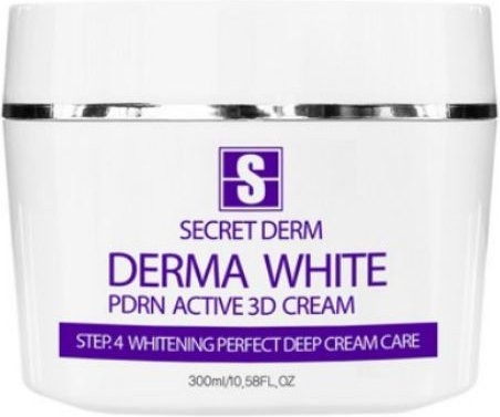 Secret Derm Derma White PDRN Aktiv 3D Creme, 300 ml, mit Niacinamid und PDRN - Bild 1