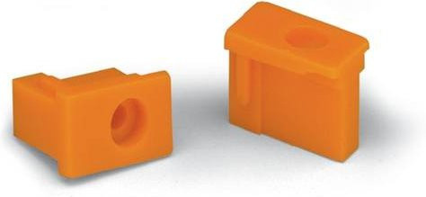 WAGO Befestigungselement 231-393 in Orange, 100 Stück - Bild 1