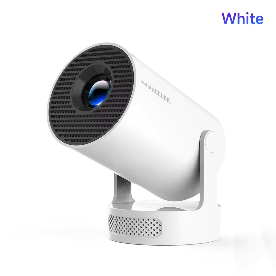 Magcubic HY300Pro+ Mini-Projektor Outdoor Heimkino mit Android 14, 8K Unterstützung, Wifi6, 290 ANSI, Bluetooth 5.4 und HD Auflösung in Weiß - Bild 4