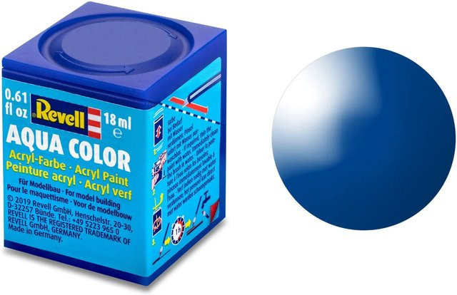 Revell Aqua-Farbe, Blau, glänzend, 18ml - Bild 3