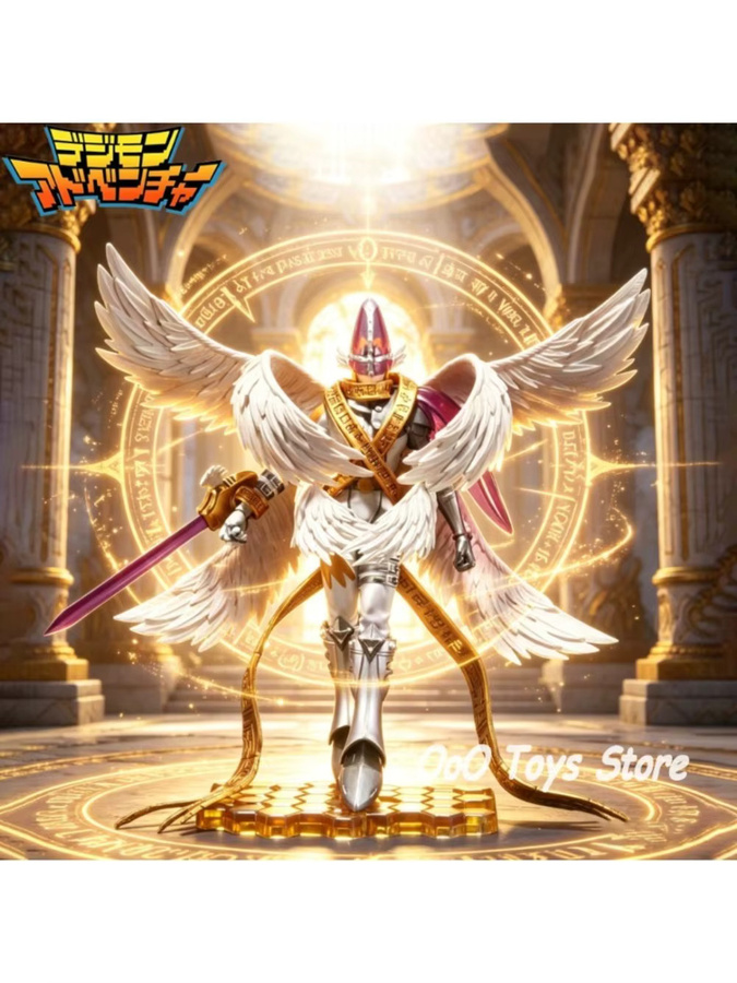 Bandai Digimon Adventure Holy Angemon, Actionfigur, Kunststoff - Bild 3