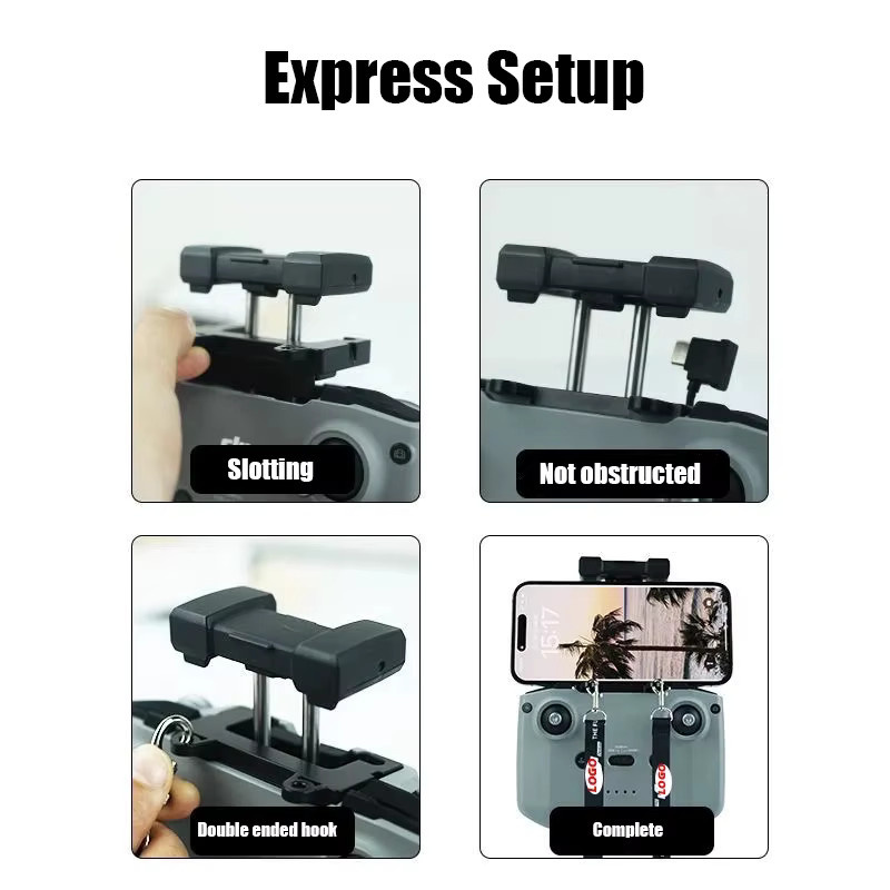 DJI Lanyard Umhängeband in Weiß für RC N1, RC N2 und RC N3 Controller, kompatibel mit DJI Mini 4 Pro, Mini 3 Pro, Mavic 3 und NEO - Bild 5