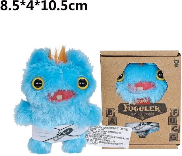 Fuggler Herr Nadeln Munch Tollwütiges Kaninchen, Plüschtier, 9cm - Bild 1