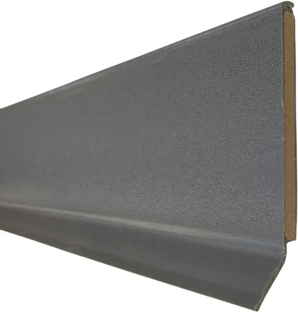 Döllken Profiles System 9 Kernsockelleiste Grau, Höhe: 60 mm, Tiefe: 14 mm, Länge: 2550 mm - Bild 1