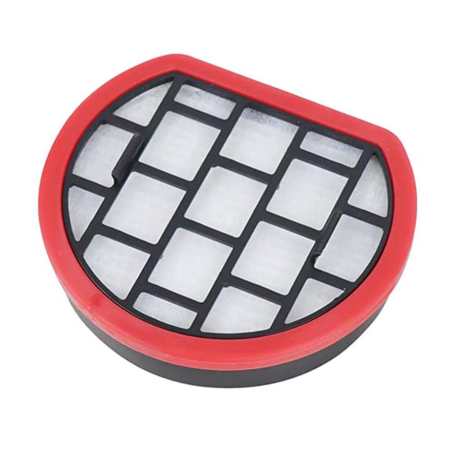 JIGOO Ersatzfilter Set: Waschbare und wiederverwendbare HEPA-Filter für den C500 Staubsauger in Rot - Bild 3