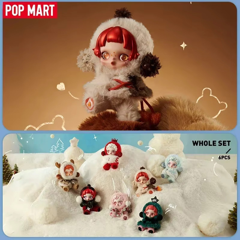 POP MART SKULLPANDA Winter Symphony Serie Blind Box Sammelfigur für Mädchen - Bild 5