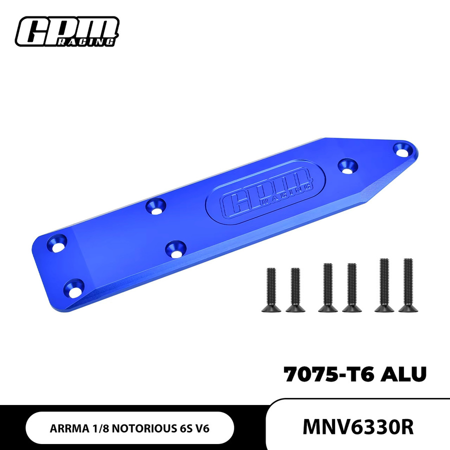 GPM Hinterer Chassis-Übersplatte Brace, Metall, Zubehör - Bild 1