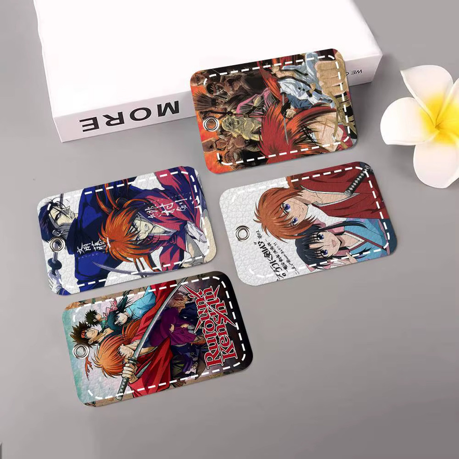 bilibili Schlüsselanhänger Leder, Kartenetui, Rurouni Kenshin - Bild 2