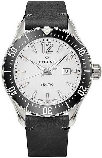 Eterna Taucheruhr, Quarz, Edelstahl, 36 mm, Damen - Bild 1