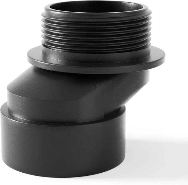SunSun S-Adapter Anschluss Verbinder für Teichklärer Cuv und Teichfilter Cbf in Schwarz - Bild 1