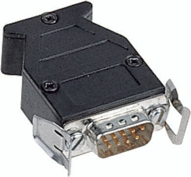 HARTING Schalengehäuse aus Kunststoff in Schwarz 09 67 015 0452 - Bild 1