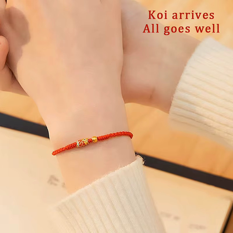 Velishy Armband, handgeflochten, Koi-Fisch, Bunt, Damen - Bild 2