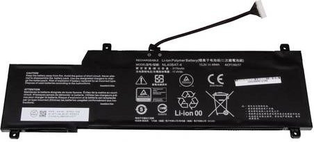 Clevo Notebook-Akku 6-87-NL4CS-43G01 in Schwarz mit 15.20V und 3100 mAh - Bild 1