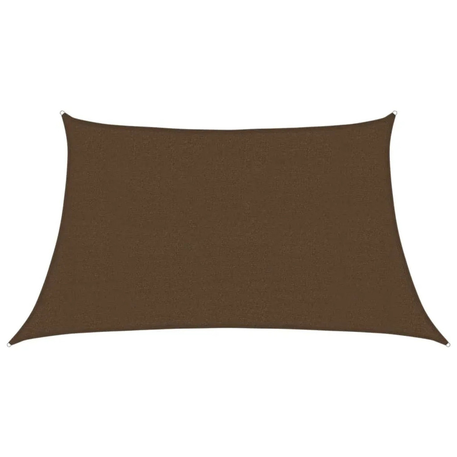 Furnicato Sonnensegel aus HDPE in Braun mit 160 g/m² Gewicht, B x T: 4 x 2 m - Bild 2