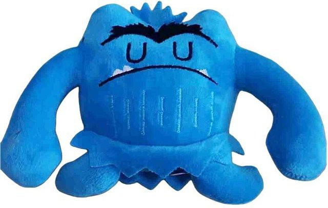 Binchi Fitness Monster Plüschtier, Mehrfarbig, 13cm, ab 3 Jahre - Bild 1