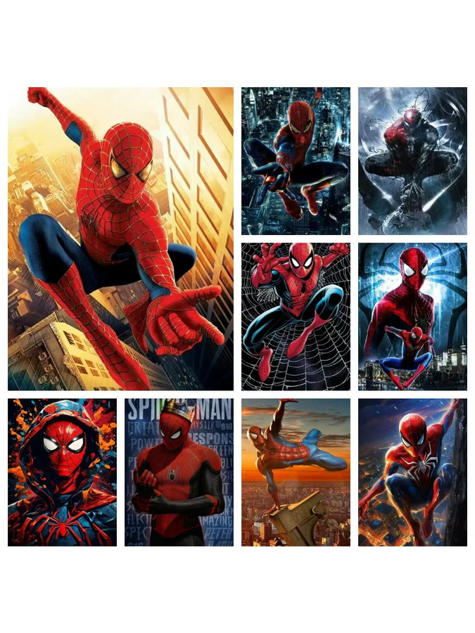 Marvel Spiderman Diamant-Malerei-Set, Superheld, Set - Bild 2