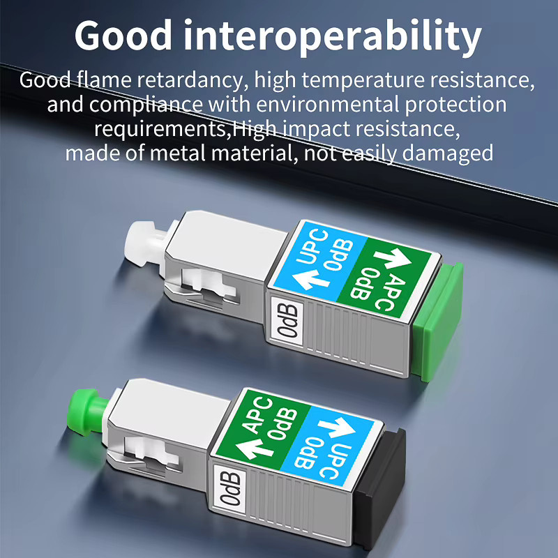COMPTYCO Fiber Optic Adapter Single Mode SC/UPC zu SC/APC Stecker und Buchse für optische Glasfaserkabel Koppler Konverter - Bild 4