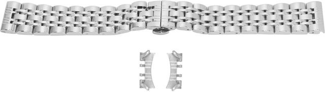 Neoglint Uhrenarmband Edelstahl, Silber, 20mm / 19mm, Unisex - Bild 1
