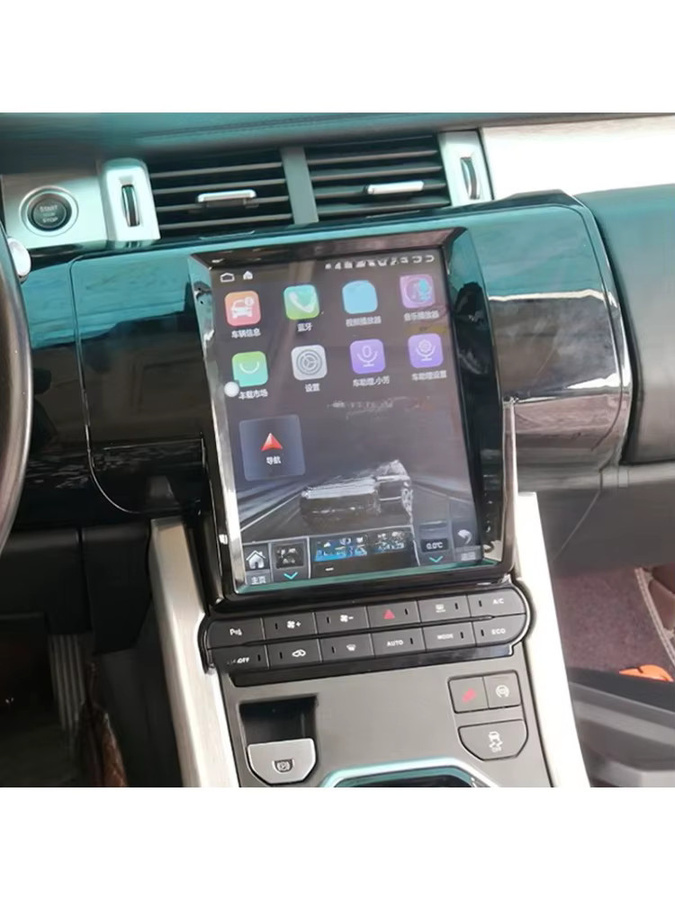 Zentrale Steuerung mit vertikalem HD-Touch-Display für Land Rover Evoque L538 inklusive Navigation und 360-Grad-Panorama-Rückfahrkamera in Schwarz - Bild 4