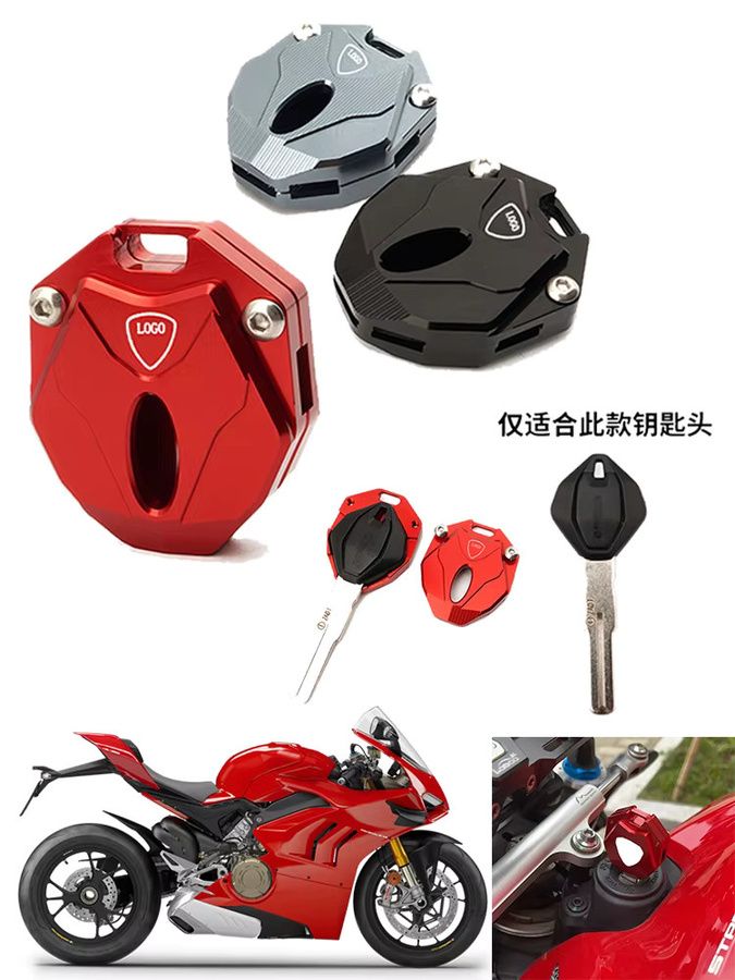 Ducati Schlüsselanhänger-Etui & Schlüsselring, Unisex - Bild 5