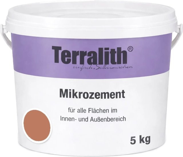 Terralith Mikrozement Fix & Fertig LFC0283 Braun 5kg Fein für 3,5qm - Bild 1