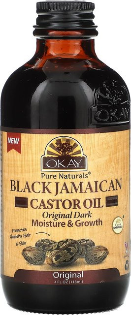 Okay Pure Naturals Schwarzes jamaikanisches Rizinusöl, 118 ml - Bild 1