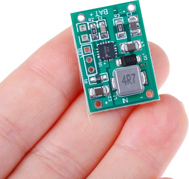 TP5000 Ladegerät Modul für Lithium-Ionen und LiFePO4 Batterien, 3,6 V/4,2 V, Grün - Bild 1