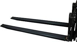 Bauer Südlohn Gabelverlängerung GG 80/40 aus Stahl, Schwarzgrau, Länge: 1600 mm, Breite: 80 mm, Höhe: 40 mm - Bild 2