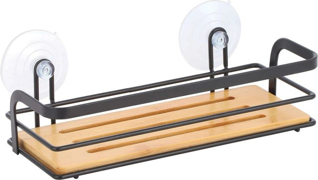MSV Regal Hiko Schwarz-Braun B: 25,5 cm, T: 12 cm, H: 9 cm - Bild 1