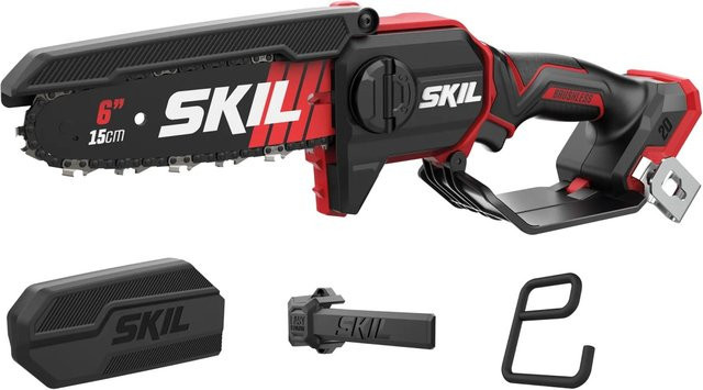 Skil Akku-Ästsäge 0512CA Bürstenlos ohne Akku und Ladegerät mit 15 cm Schnittlänge - Bild 1
