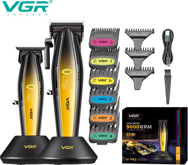 VGR V-992 V-270 Haarschneider für Herren, blau, mehrfarbig - Bild 1