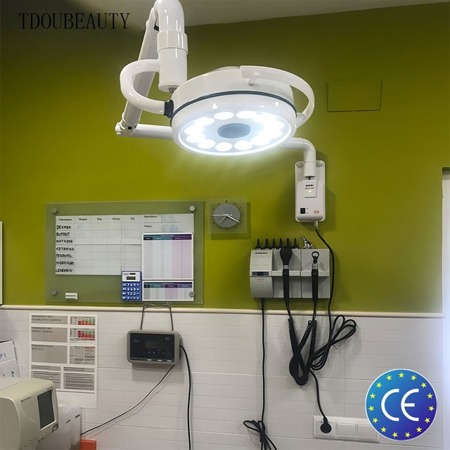 TDOUBEAUTY KD-2012B-1 Wandmontierte LED-Operationsleuchte 36W Schattenfreie Zahnarztlampe in Weiß - Bild 1