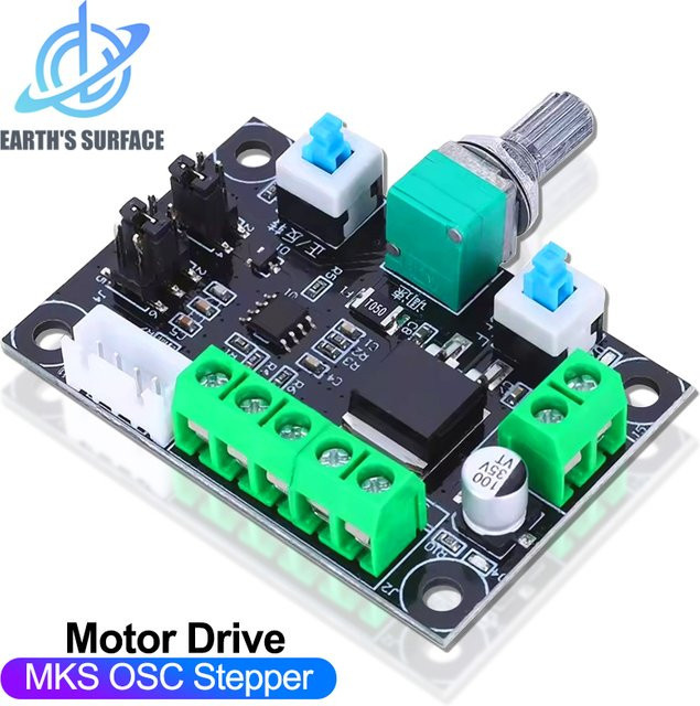 MKS OSC Motortreiber-Controller-Platine zur Schrittmotor-Antriebssteuerung mit Geschwindigkeitsregelung und Rotationssteuerung - Bild 1