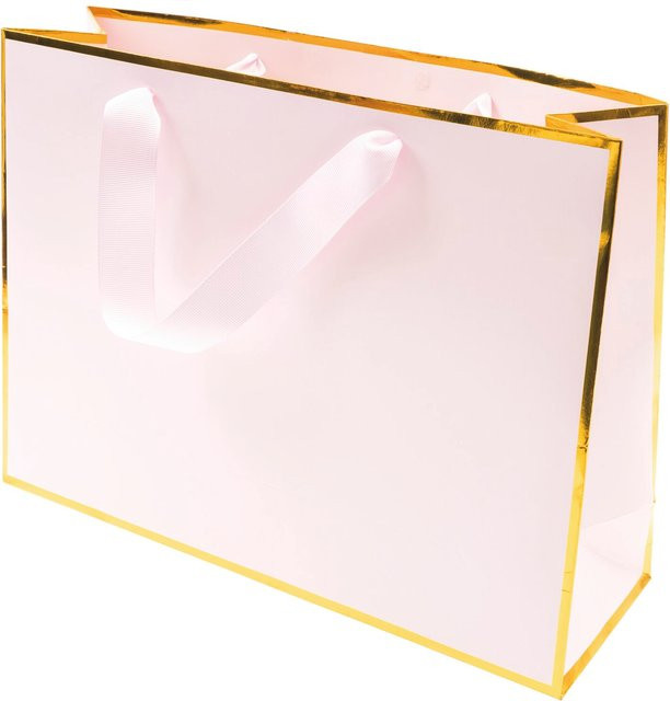 Rico Design Paper Poetry Geschenktasche in Pink, B/T/H: 32 x 24 x 10 cm - Bild 1