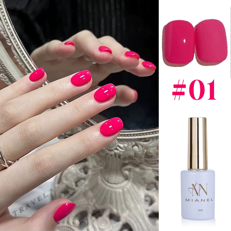 MIANEL Gel-Nagellack, 6-Farben-Set, 12 ml - Bild 4