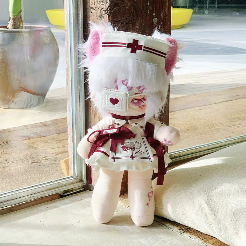 Anime Puppe, Plüsch / Textil, 20 cm - Bild 3