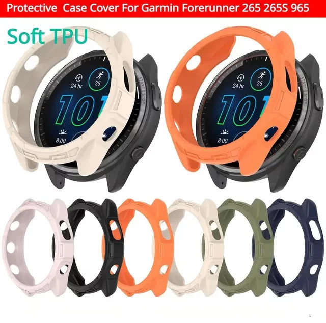 Garmin Schutzhülle Silikon, Forerunner 265, 265 S, 965, Unisex - Bild 1