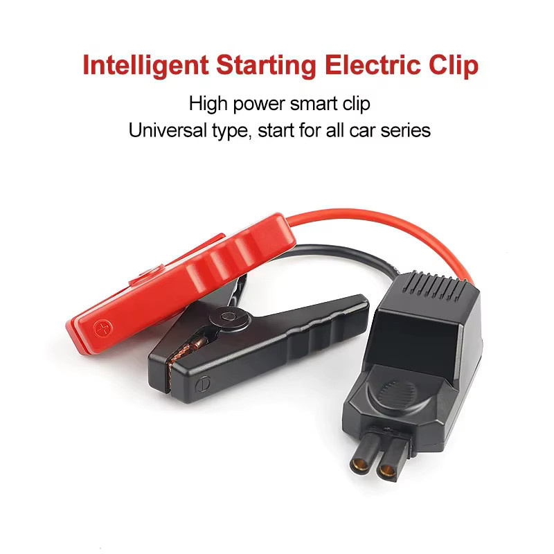EAFC Auto Notfall Power Relais Smart Clip Zündung System Batterie Jump Kabel Verbindungslinie in Schwarz - Bild 2