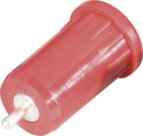 Schnepp BU 4800 rt Sicherheits-Laborbuchse für vertikalen Einbau in Rot mit 4 mm Stift-Durchmesser - Bild 1