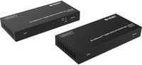 Digitus 4K UHD HDBaseT HDMI KVM Extender Set mit USB-A, Schwarz (DS-55522) - Bild 1