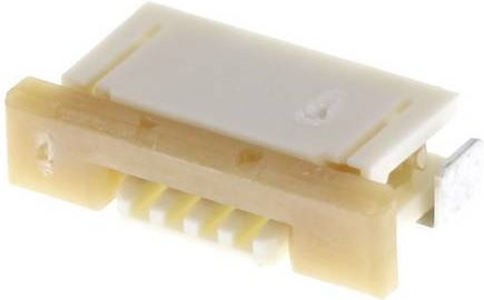 Molex FFC/FPC-Anschluss in Weiß mit 1mm Rastermaß, Polzahl 52, Artikelnummer 522710479, Tape on Full Reel - Bild 1